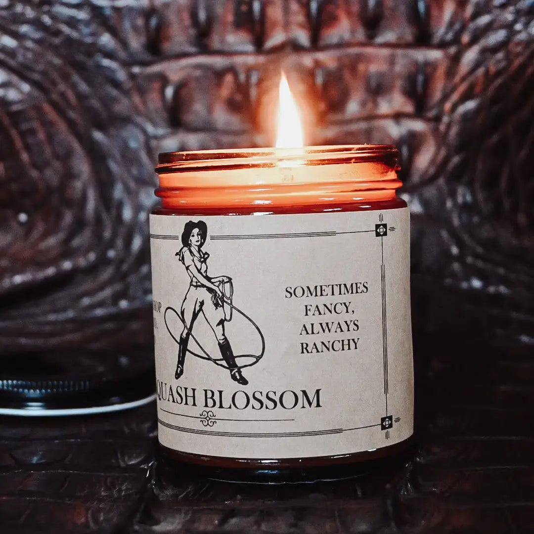 Squash Blossom Western Soy Candle